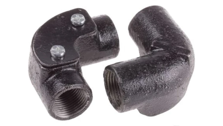Kolanko z wziernikiem inspekcyjnym, Stal 20mm RS PRO