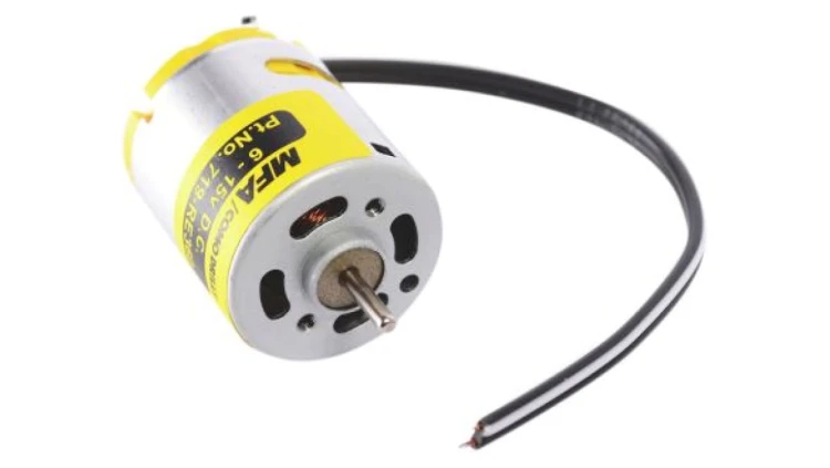 Motoreduktor DC, 1.42 A, 12,8 W, 5258 obr./min, 223 gcm, RS PRO