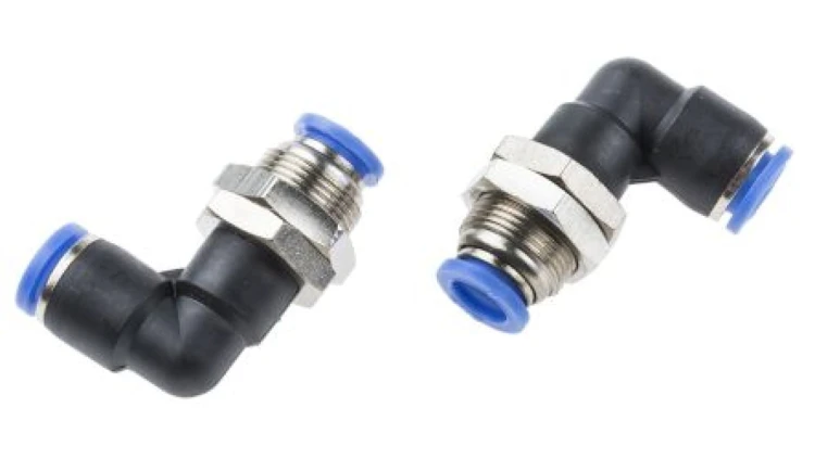 Adapter gwintowany typu rura – rura, typ: Kolanko, 10 barów