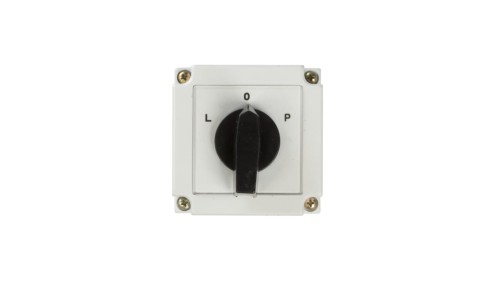Łącznik krzywkowy L-0-P 3P 10A w obudowie 4G10-11-PK R014 63-840309-011