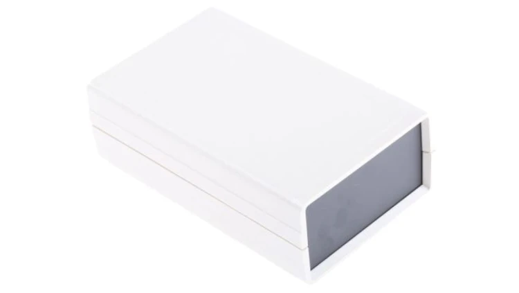 Obudowa urządzeń elektronicznych, ABS, biała, 134 x 85 x 45mm, RS PRO