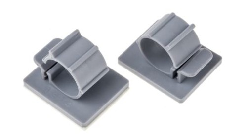 Spinka do kabli Zacisk kablowy, 14mm, materiał: Nylon 66, Samoprzylepny, 30 x 24.5mm, RS PRO