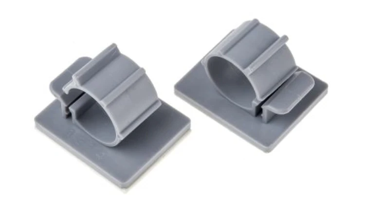 Spinka do kabli Zacisk kablowy, 14mm, materiał: Nylon 66, Samoprzylepny, 30 x 24.5mm, RS PRO