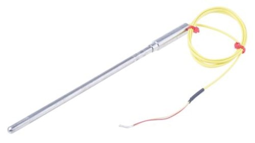 Termopara typ K do +1100C 150mm kabel 1m, Stal nierdzewna ANSI