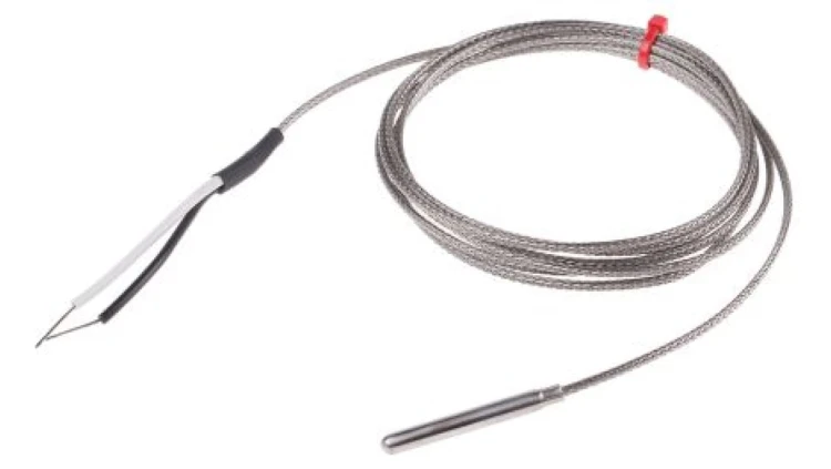 Termopara typ J do +350C 40mm kabel 2m, Stal nierdzewna IEC