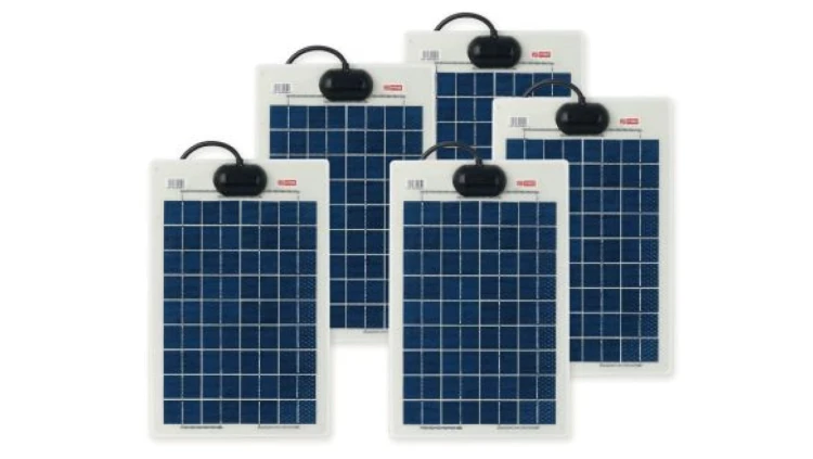 Panel słoneczny 10W 21.6V 390x250x3mm, RS PRO /zestaw 5szt./