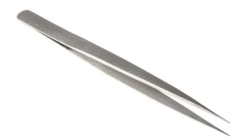 Pęseta, dł. 140, materiał: Stal nierdzewna, RS PRO