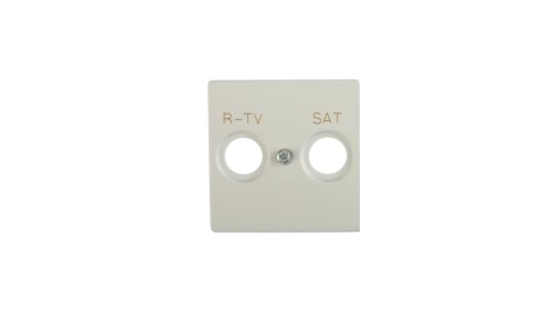 Simon 82 Pokrywa gniazda RTV-SAT biała 82097-30