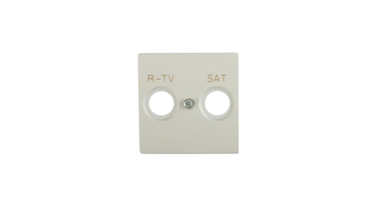 Simon 82 Pokrywa gniazda RTV-SAT biała 82097-30