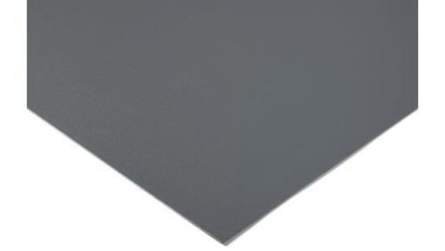 Arkusz tworzywa sztucznego Szary, 1000mm x 500mm x 4.5mm