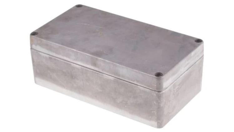 Obudowa Srebrny IP66 Neopren, 220 x 120 x 81mm, RS PRO