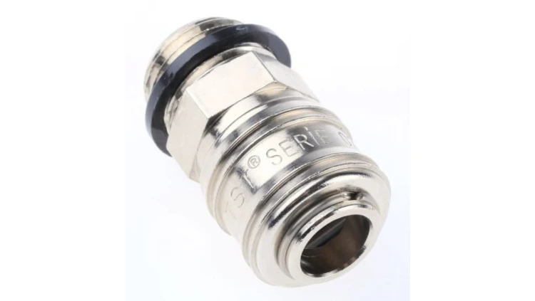 Szybkozłączka pneumatyczna, materiał Mosiądz, złącze G 1/2 męskie, RS PRO CEJN 320, JWL 520, JWL 530, Parker PE, Rectus