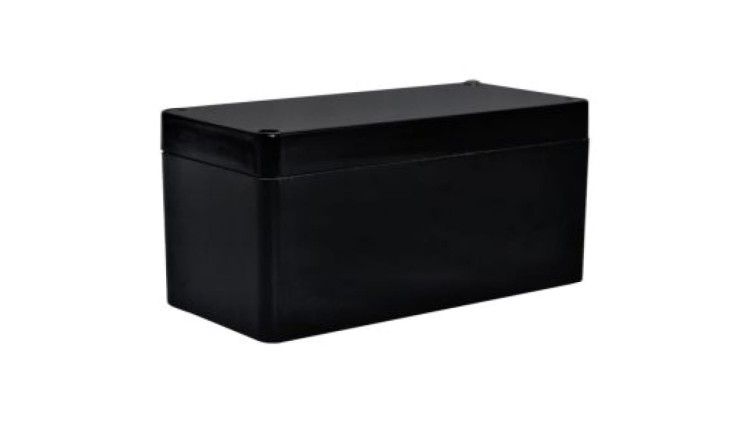 Obudowa Czarny IP66 Neopren, 190 x 75 x 75mm, RS PRO