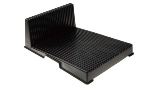 L shape PCB rack w/25 slot,356x265x127mm