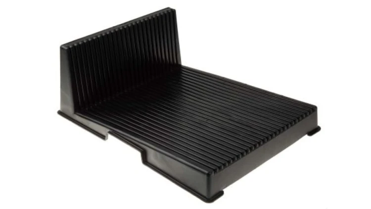 L shape PCB rack w/25 slot,356x265x127mm