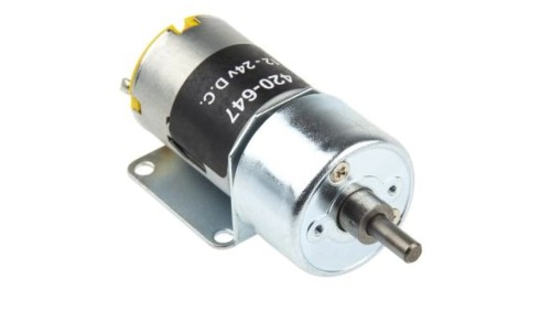 Motoreduktor DC, 190 mA, 1,31 W, 8 obr./min, 15 Ncm, RS PRO