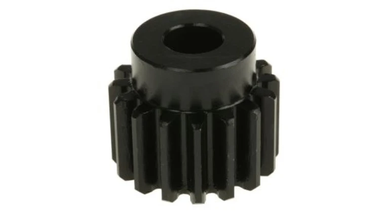 Koło zębate walcowe, moduł: 2, l.zębów: 16, śr. piasty: 26mm, śr. otworu: 12mm, Stal