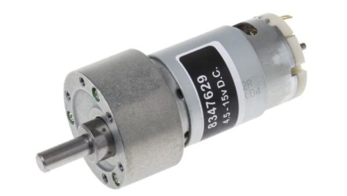Motoreduktor DC, 840 mA, 7 W, 1200 obr./min, 535 gcm, RS PRO