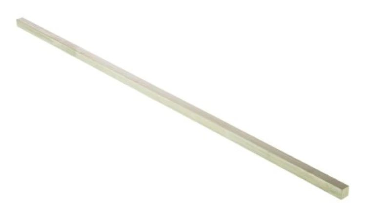 Pręt metalowy, kwadratowy, 6mm 6mm 304mm