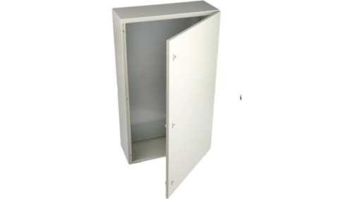 Szafka ścienna rozdzielcza RAL 7032, materiał: Stal, IP66, 1000 x 600 x 260mm, RS PRO