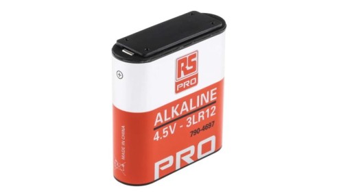 Akumulator Alkaliczne, 4.5V, 4.4Ah, RS PRO