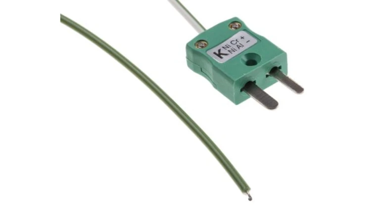 Termopara typ K do +250C kabel 10m IEC