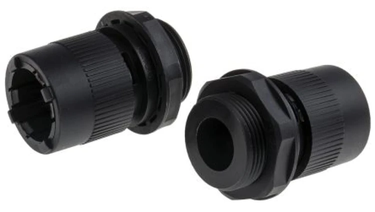 Adapter, Nylon 66 20mm gwint PG-21 RS PRO