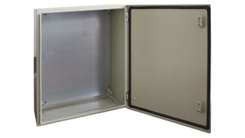 Szafka ścienna rozdzielcza RAL 7032, materiał: Stal, IP66, 800 x 600 x 260mm, RS PRO