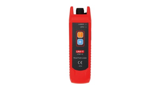Wizualny lokalizator uszkodzeń światłowodów, stopień ochrony IP54, światło czerwone 650nm, złącze FC 2,5mm UT-691-10