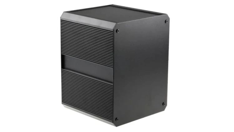 Obudowa radiatora Czarny IP40, 200 x 200 x 264mm, RS PRO