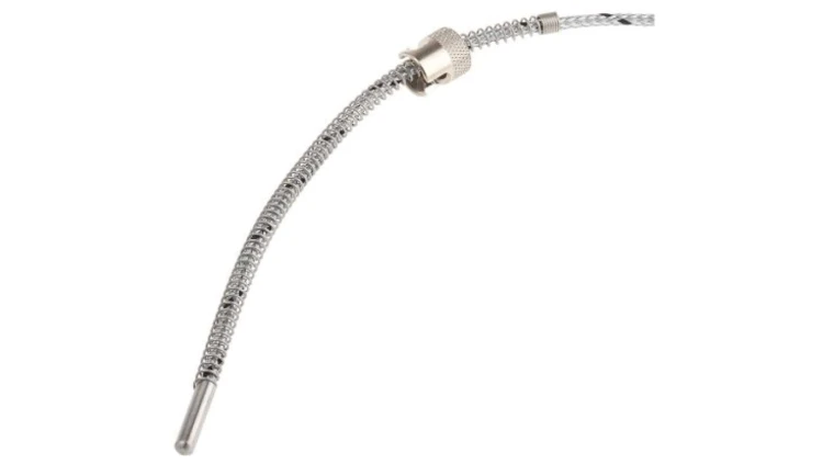 Termopara typ J do +400C 20mm kabel 2.5m, Stal nierdzewna 316 Zgodność z RoHS