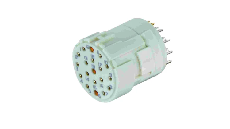 Złącze okrągłe M23 żeńskie 19pin 100V 09151192702