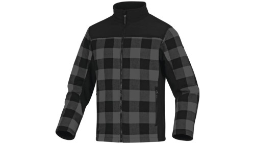BLUZA POLAROWA Z BAWEŁNY I POLIESTRU