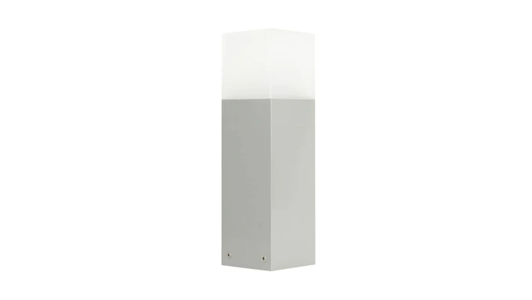 Oprawa oświetleniowa zewnętrzna, stojąca Cube CB-330 AL, E27 max 20W, kolor srebrny, 0438621