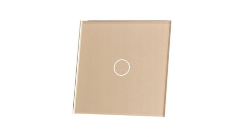 Livolo SZAMPAŃSKI METALIZOWANY PANEL SZKLANY 701-63