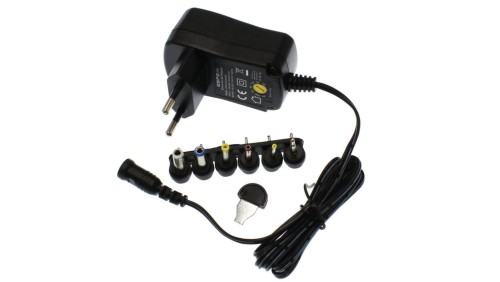 Zasilacz uniwersalny 3V 4.5V 5V 6V 7.5V 9V 12VDC 1000mA ESPE