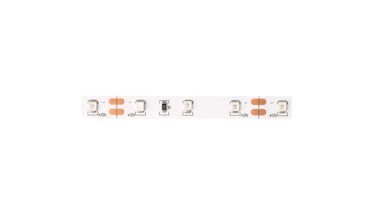 Taśma LED 2835 60 diod/m 24W 4,8W/m 12V IP20 ŻÓŁTA /5m/ EC79344