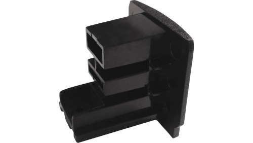 Zaślepka szynoprzewodu czarna TRACK END CAP 4W BLACK GXTR048
