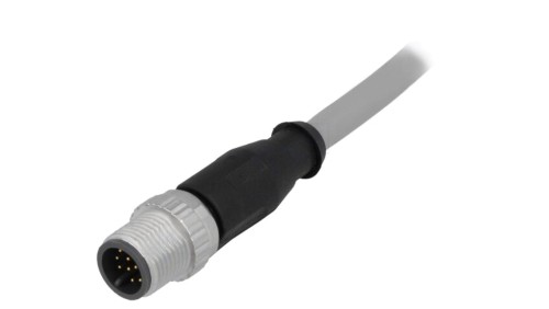 Złącze M12 męskie proste 0,5m 12pin 21348400C79005