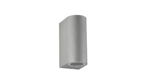 Oprawa elewacyjna Mini 6002 AL GU10 max 35W kolor srebrny 0438621
