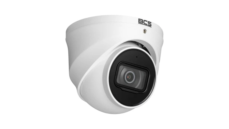 Kamera kopułowa IP metalowa stało-ogniskowa BCS-DMIP2801IR-E-Ai 8.0 Mpx z WDR