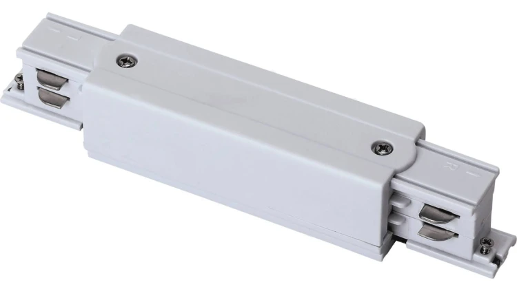 Łącznik szynoprzewodu IP20 3-fazowy biały TRACK LONG CONNECTOR 4W WHITE GXTR020