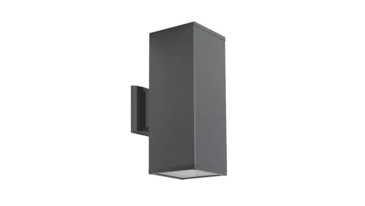 Kinkiet zewnętrzny Adela 8001 DG o dwóch kierunkach świecenia góra i dół , E27 2 x max 60W, kolor antracyt, 0438621