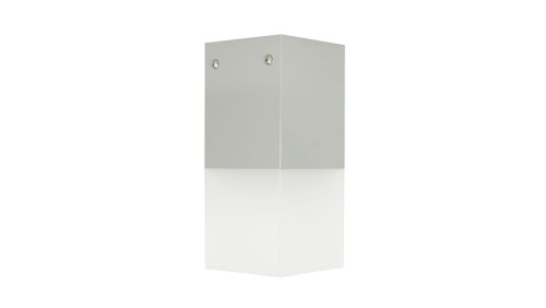 Oprawa sufitowa Cube Max CB-MAX S AL, E27 max 20W, kolor srebrny, 0438621