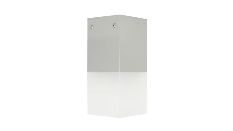Oprawa sufitowa Cube Max CB-MAX S AL, E27 max 20W, kolor srebrny, 0438621