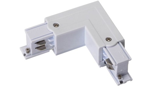 Łącznik szynoprzewodu IP20 3-fazowy biały TRACK L CONNECTOR L-L 4W WHITE GXTR026