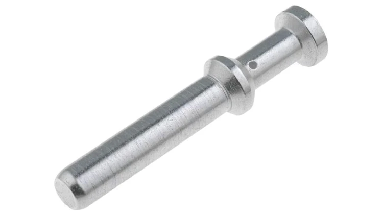 Styk HAN męski srebrzony 2,5mm 09320006105