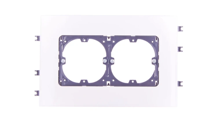 Uchwyt osprzętu 2x fi60 pokrywa 130mm 010924