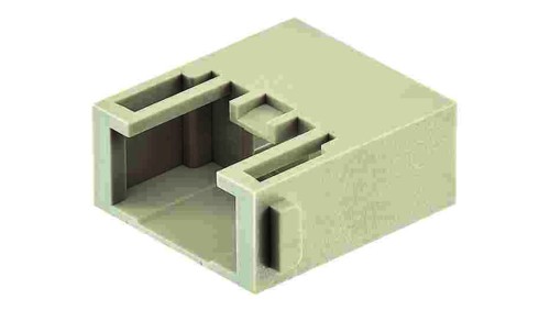 Złącze prostokątne Han Modular męskie RJ45 50V 09140014623