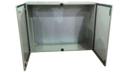 Szafka ścienna rozdzielcza RAL 7032, materiał: Stal, IP66, 800 x 600 x 300mm, RS PRO